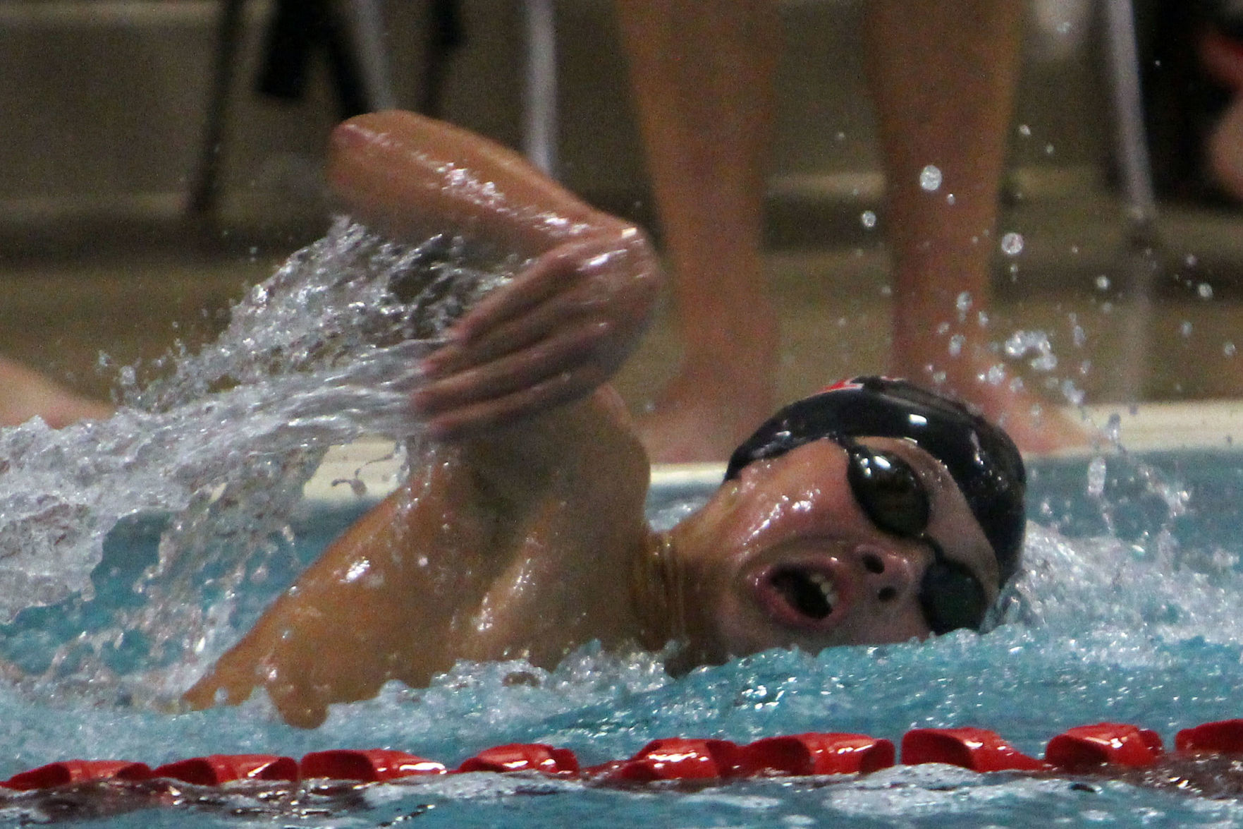 Hudson at Chi-Hi boys swimming 12-6-18